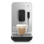 Smeg Macchina da Caffè Automatica lancia vapore Collezione Aesthetic – Nero – BCC12BLMEU