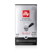 Illy 18 Caffè in Cialde Monodose E.S.E. Tostato FORTE