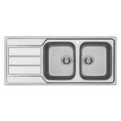 Schock Master D200 DX Lavello ad incasso Rettangolare Acciaio inossidabile