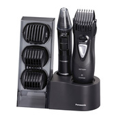 Panasonic Kit multigrooming per barba, capelli e corpo, 4 pettini accessori, Wet&Dry