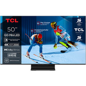TCL Serie Smart TV QD-MiniLED 4K 50" 50C7K, 144Hz, Dolby Vision IQ & Atmos, Google TV