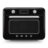 Smeg Forno combinato a vapore da appoggio 50's Style - Nero - COF01BLEU