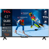 TCL T6C Serie Smart TV QLED 4K 43" 43T6C, Dolby Vision & Atmos, HDR10+, Fire TV