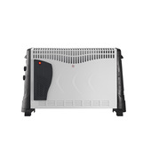 Electroline CHE08V Termoconvettore Bianco Nero 2000W termostato maniglia