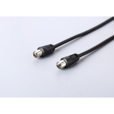 Electroline AN-1CK cavo coassiale 2 m Tipo F Nero