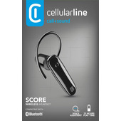 Cellularline SCORE Auricolare Bluetooth® mono ergonomico con archetto removibile