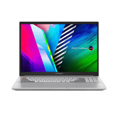 ASUS VivoBook Pro 16X OLED M7600QC-L2028W 5800H Computer portatile 40,6 cm (16") WQUXGA AMD Ryzen™ 7 16 GB DDR4-SDRAM 512 GB SSD NVIDIA GeForce RTX 3050 Wi-Fi 6 (802.11ax) Windows 11 Home Argento, Bianco
