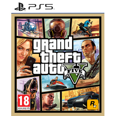 Take-Two Interactive Grand Theft Auto V Standard Tedesca, Inglese, ESP, Francese, ITA PlayStation 5