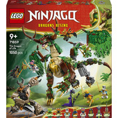 LEGO NINJAGO 71859 Drago della Vita, Giocattolo con Action Figure di Drago, Mini Monster Mech, 8 Minifigure, per Bambini 8+