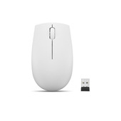 Lenovo Mouse wireless 300 compatto (Grigio Cloud)