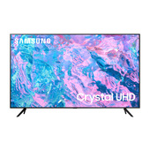 Samsung Series 7 TV UE50CU7170UXZT Crystal UHD 4K, Smart TV 50" Processore Crystal 4K, OTS Lite, Black 2023