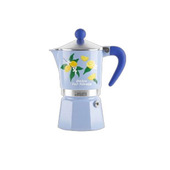 Bialetti RAINBOW Moka 0,15 L Blu, Giallo, Acciaio inox