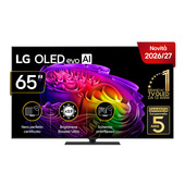 LG OLED evo AI 65'' Serie G6S OLED65G66LS, 4K, Hyper Radiant Color, Processore α11 Gen3, VRR 165Hz,G-Sync, SMART TV 2026
