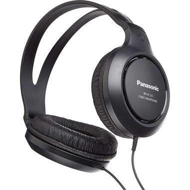 Panasonic Cuffie stereo a Padiglione con cavo RP-HT161E-K