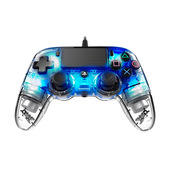NACON PS4OFCPADCLBLUE periferica di gioco Blu, Trasparente USB Gamepad Analogico/Digitale PC, PlayStation 4