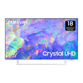 Samsung Series 8 TV UE50CU8580UXZT Crystal UHD 4K, Smart TV 50" Dynamic Crystal color, OTS Lite, White 2023