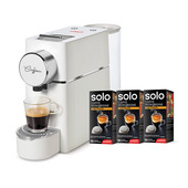 Polti Coffea S18W, macchina da caffè a cialde E.S.E. da 44 m, incluse 54 cialde di SOLO Caffè monorigine Vietnam, il caffè di