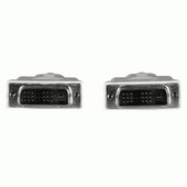 Hama Cavo monitor DVI-D M/DVI-D M, 1,8 metri, Single Link (18+1 pin), 2 ferrite, grigio, 3 stelle