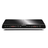 G3 Ferrari Hi-Tech Chef Nero Superficie piana 60 cm Piano cottura a induzione 2 Fornello(i)