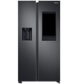 Samsung RS6HA8891B1 frigorifero Side by Side Family Hub™ Libera installazione con congelatore 614 L connesso con monitor integrato Classe E, Nero Antracite