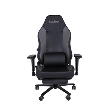 IOPLEE HC7008X sedia per videogioco Poltrona per gaming Seduta imbottita Nero, Grigio