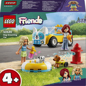LEGO Friends 42635 Auto per la Toelettatura dei Cani, con Macchina Giocattolo, 2 Mini Bamboline e 2 Cuccioli, Idea Regalo 4+