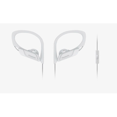 Panasonic Cuffie Sportive - Auricolare, IPX2, bianco
