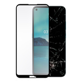 Area Ultra tempered Glass per Nokia 3.4 con copertura totale tono su tono
