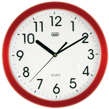 Trevi OM3301 Orologio al quarzo Cerchio Rosso, Bianco