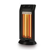 Olimpia Splendid 99579 stufetta elettrica Interno Nero 1100 W Riscaldatore ambiente elettrico a infrarossi