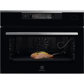 Electrolux KVBAS21WX Piccola Nero, Acciaio inox Touch
