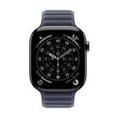 Apple Cinturino a maglie magnetico blu navy (46 mm) - S/M
