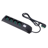 FANTON 410141 prolunghe e multiple 1,5 m 4 presa(e) AC Interno Nero