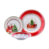 AD Trend 111719 servizio da tavola 18 pz Porcellana Multicolore