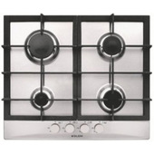 Glem Gas GT64HIX piano cottura Acciaio inossidabile Da incasso 60 cm 4 Fornello(i)