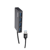 IOPLEE 279G hub di interfaccia USB 3.2 Gen 1 (3.1 Gen 1) Type-A 5000 Mbit/s Nero