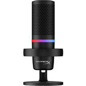 HyperX DuoCast – Microfono USB (nero) – Illuminazione RGB