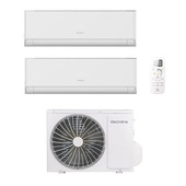 Electroline MDCE409DAX + MDCE-98AB2-1 + MDCE-98AB2-1 Climatizzatore Dualsplit system Bianco