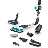 Bosch Scopa elettrica lavapavimenti 2in1 Unlimited 7 ProHygienic Aqua Bianco