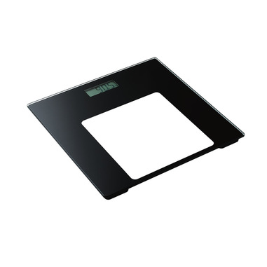 Electroline EPPS979K bilance pesapersone Quadrato Nero, Trasparente Bilancia pesapersone elettronica
