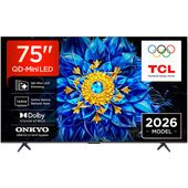 TCL P8L TV 75P8L – QD-Mini LED 75", 4K HDR, Google TV, 144Hz VRR, Audio Onkyo 2.1