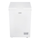 Indesit INCF 984 E Congelatore orizzontale a libera installazione, Statico , 55 cm, Classe E, Bianco, 40 db, h 85cm