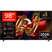 TCL C8L TV 98C8L SQD Mini LED da 98", 4K HDR, 6000 nit, 4.032 zone di dimming, Google TV, 144Hz, Dolby Vision & Atmos, Audio Bang & Olufsen