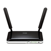 D-Link DWR-921/E router wireless Fast Ethernet Banda singola (2.4 GHz) 4G Nero, Bianco