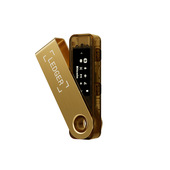 Ledger Nano S Plus Portafoglio hardware con chiavetta USB Nero, Oro