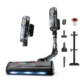 Rowenta X-Force Flex 16.60 RH9C71E0 scopa elettrica Aspirapolvere a bastone 2 in 1 Batteria Secco Senza sacchetto Nero, Blu