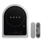 Smeg Piastra a induzione portatile Linea Collezione - Verde Smeraldo Opaco - PIC01EGMEU