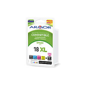 Armor B10243R1 cartuccia d'inchiostro 5 pz Nero, Ciano, Magenta, Giallo