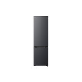 LG GBBSJ20DEP Frigorifero combinato Fit & Max 60 cm | Classe D, 375 L | AI Inverter, Wi-Fi, Door Cooling, Total No Frost | Matte Black