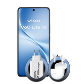 VIVO V60 Lite 5G + BUD 17,2 cm (6.77") Doppia SIM Android 15 8 GB 256 GB 6500 mAh Nero
